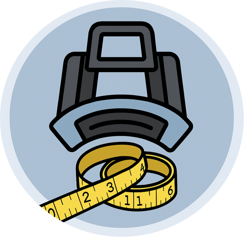 การประเมิน - เครื่องชั่งและสายวัด